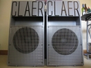 expand grey Claer 800w transmission line PA sub speaker front view