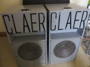 expand grey Claer 800w transmission line PA sub speaker front angle