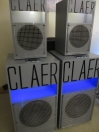 expand full Claer 1.6kw transmission line PA speaker system with LED lighting